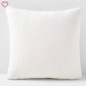 West Elm Silk Handloomed Pillow Cover 20” Square
